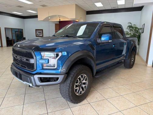 Velocity Blue Metallic 2020 Ford F-150 Raptor
