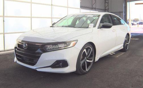 White 2021 Honda Accord Sport 1.5T