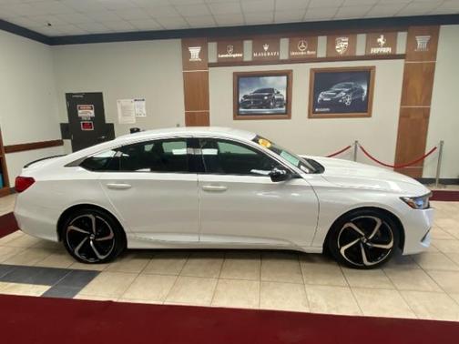 White 2021 Honda Accord Sport 1.5T