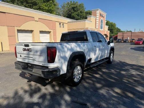 White Frost Tri-Coat 2021 GMC Sierra 2500 SLT