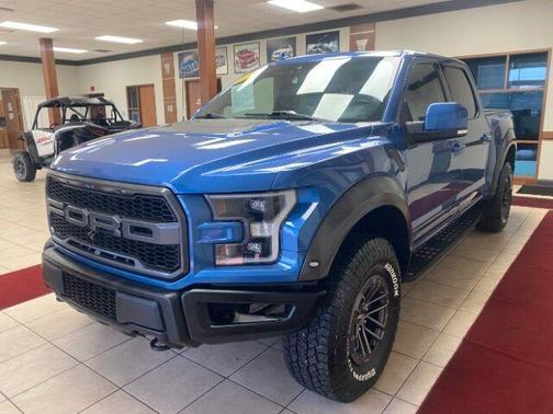 Velocity Blue Metallic 2020 Ford F-150 Raptor