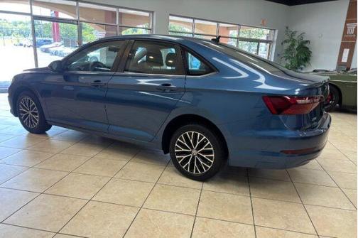 Silk Blue Metallic 2021 Volkswagen Jetta 1.4T S