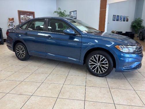 Silk Blue Metallic 2021 Volkswagen Jetta 1.4T S