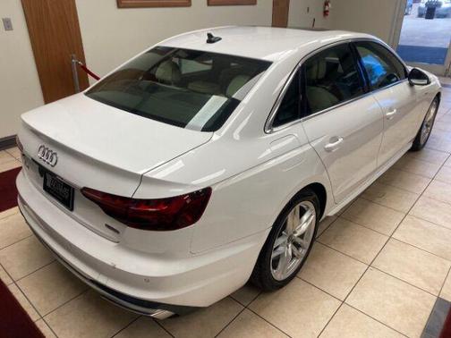 Ibis White 2023 Audi A4 45 S line quattro Premium