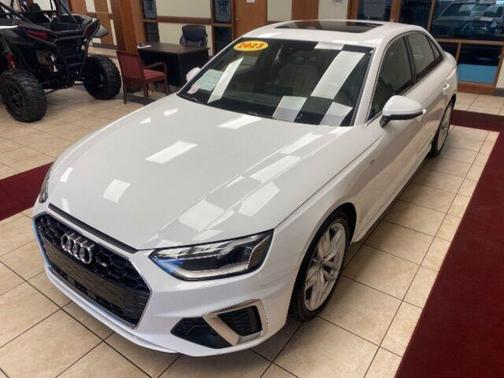 Ibis White 2023 Audi A4 45 S line quattro Premium