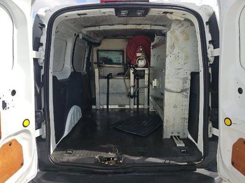 Frozen White 2018 Ford Transit Connect XL