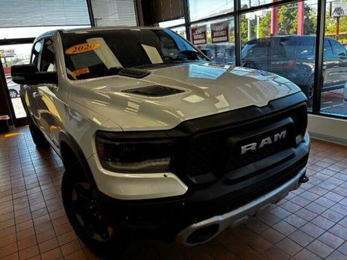 Bright White Clearcoat 2020 RAM 1500 Rebel