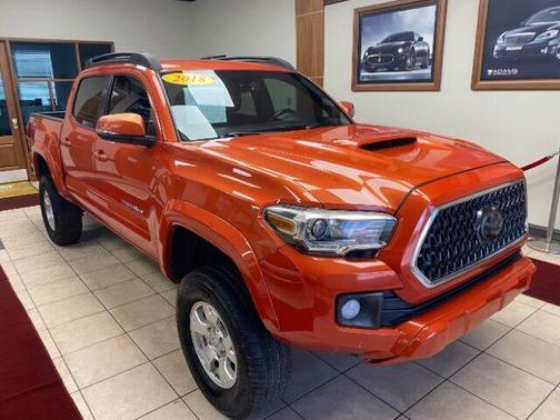 Barcelona Red Metallic 2018 Toyota Tacoma TRD Sport