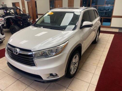 Blizzard Pearl 2016 Toyota Highlander Limited Platinum