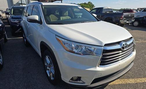 Blizzard Pearl 2016 Toyota Highlander Limited Platinum