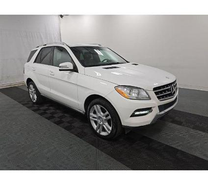 Polar White 2014 Mercedes-Benz M-Class ML 350 4MATIC