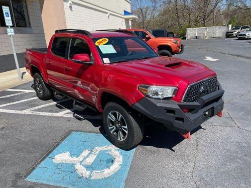 Barcelona Red Metallic 2018 Toyota Tacoma TRD Sport