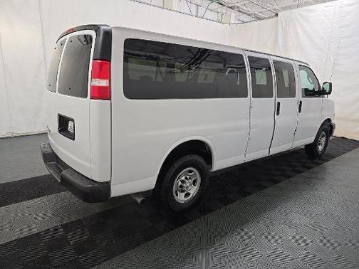 Summit White 2023 Chevrolet Express 3500 LS