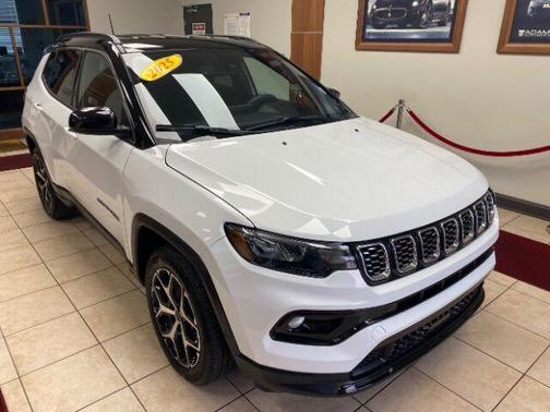 Bright White Clearcoat 2025 Jeep Compass Limited