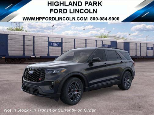 Agate Black Metallic 2026 Ford Explorer ST