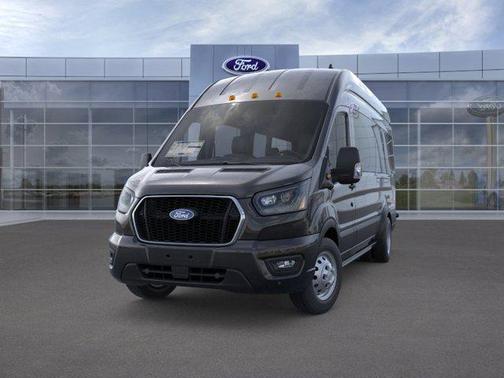 AGATE BLACK METALLIC 2026 Ford Transit-350 XLT