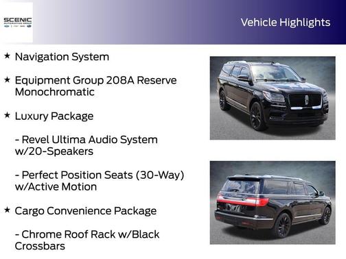 Black 2021 Lincoln Navigator L Reserve
