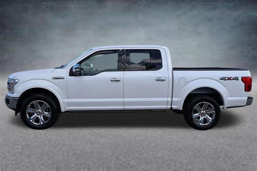 White Platinum Clearcoat Metallic 2019 Ford F-150 Lariat