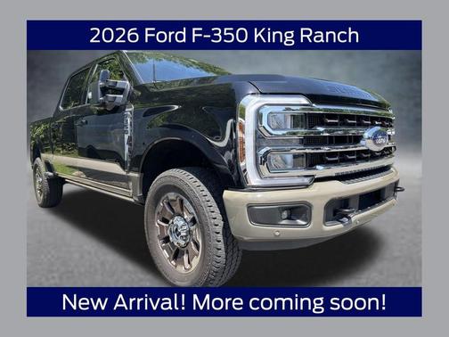 Agate Black Metallic 2026 Ford F-350 King Ranch