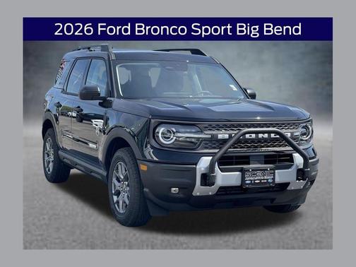 Shadow Black 2026 Ford Bronco Sport Big Bend