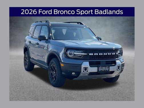 Azure Gray Metallic 2026 Ford Bronco Sport Badlands
