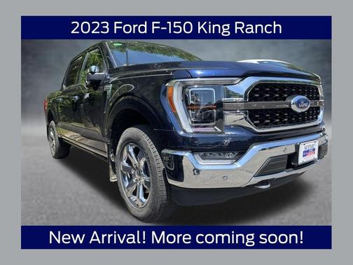 Antimatter Blue Metallic 2023 Ford F-150 King Ranch
