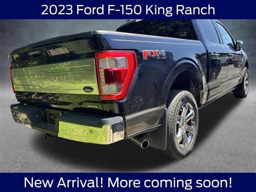 Antimatter Blue Metallic 2023 Ford F-150 King Ranch