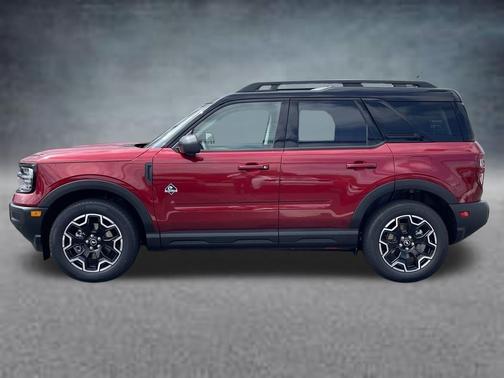 Ruby Red Metallic Tinted Clearcoat 2025 Ford Bronco Sport Outer Banks