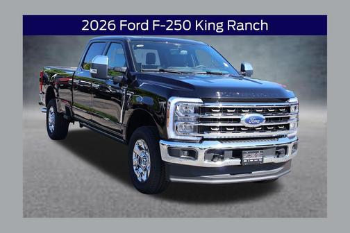Agate Black Metallic 2026 Ford F-250 King Ranch