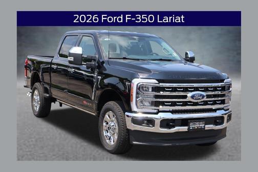 Agate Black Metallic 2026 Ford F-350 Lariat Super Duty