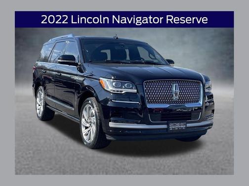 Black Metallic 2022 Lincoln Navigator Reserve