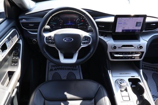 Blue Metallic 2023 Ford Explorer XLT