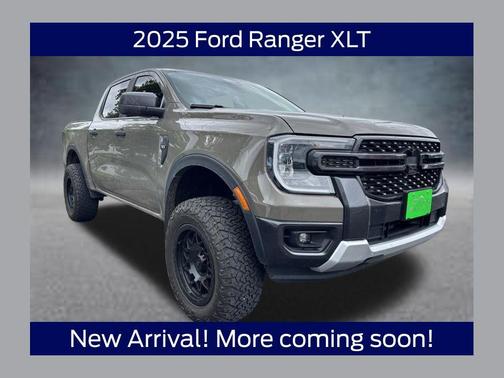 Gray 2025 Ford Ranger XLT