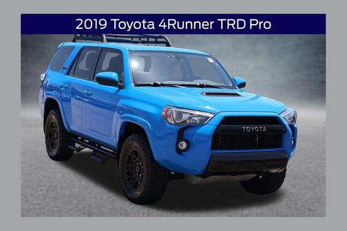 Voodoo Blue 2019 Toyota 4Runner TRD Pro