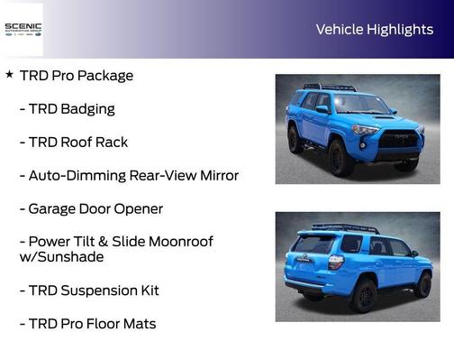 Voodoo Blue 2019 Toyota 4Runner TRD Pro