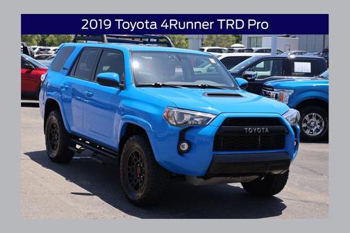Voodoo Blue 2019 Toyota 4Runner TRD Pro