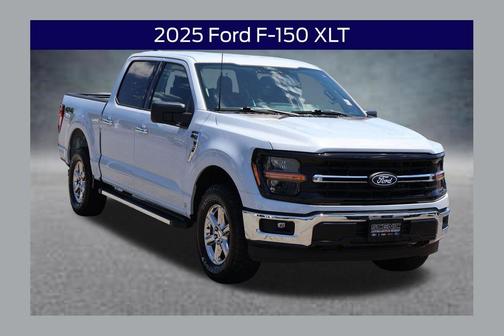 Space White Metallic 2025 Ford F-150 XLT