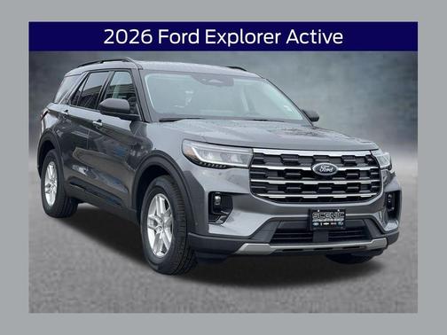 Carbonized Gray Metallic 2026 Ford Explorer Active