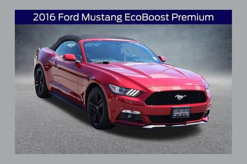 Ruby Red Metallic Tinted Clearcoat 2016 Ford Mustang EcoBoost Premium