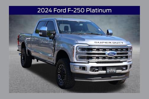 Silver Metallic 2024 Ford F-250 Platinum