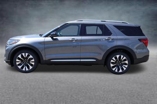Carbonized Gray Metallic 2026 Ford Explorer Platinum