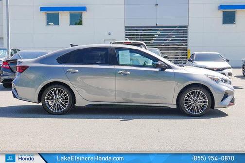 Steel Gray 2023 Kia Forte GT-Line