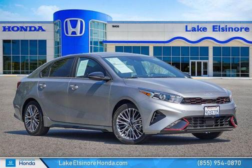 Steel Gray 2023 Kia Forte GT-Line