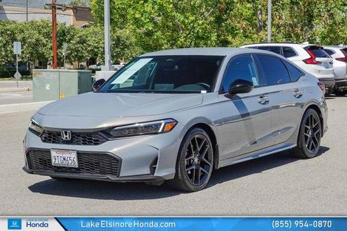 Urban Gray Pearl 2025 Honda Civic Sport
