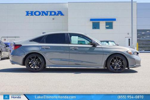 Urban Gray Pearl 2025 Honda Civic Sport