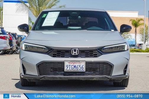 Urban Gray Pearl 2025 Honda Civic Sport