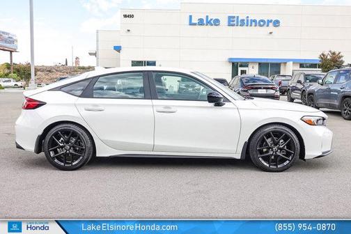 Platinum White Pearl 2026 Honda Civic Sport
