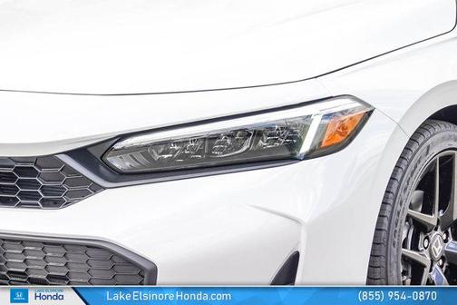 Platinum White Pearl 2026 Honda Civic Sport