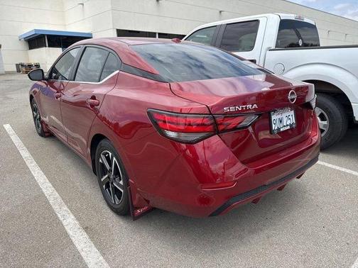 Scarlet Ember 2025 Nissan Sentra SV