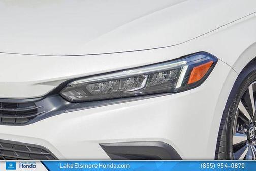 Platinum White Pearl 2024 Honda Civic EX